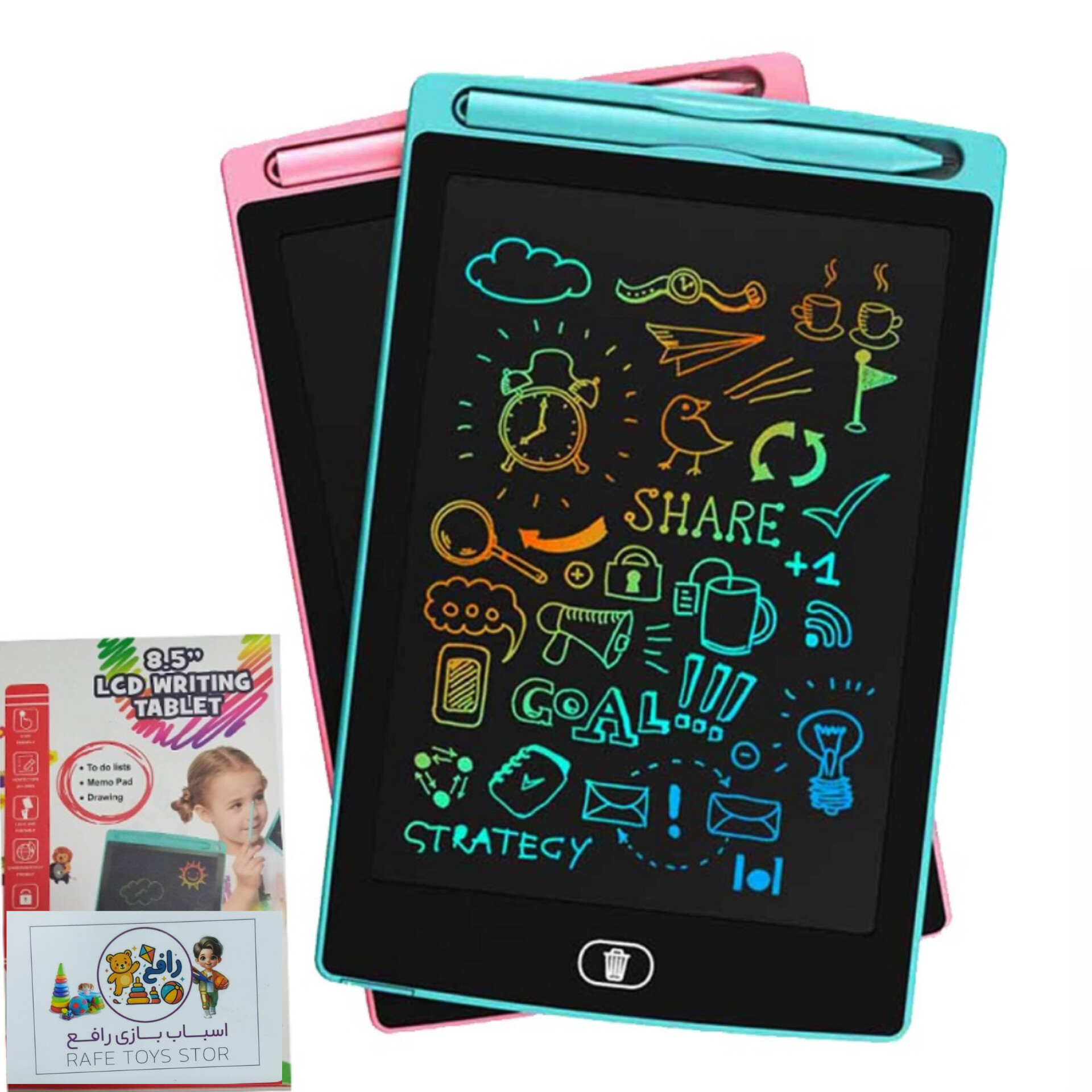 تبلت آموزشی/ جادویی/ سایز 8/5