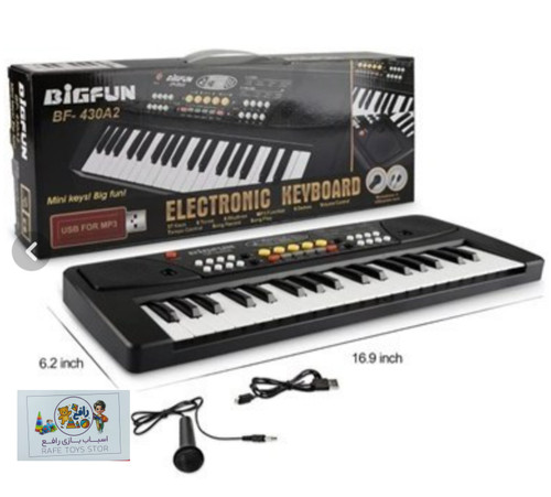 ارگ با میکروفن اسباب بازی 37 کلید مدل 430A2